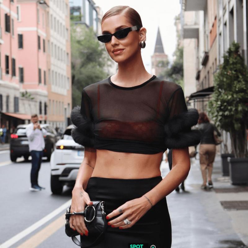 Gucci GG1635S Black Cat Eye Sunglasses