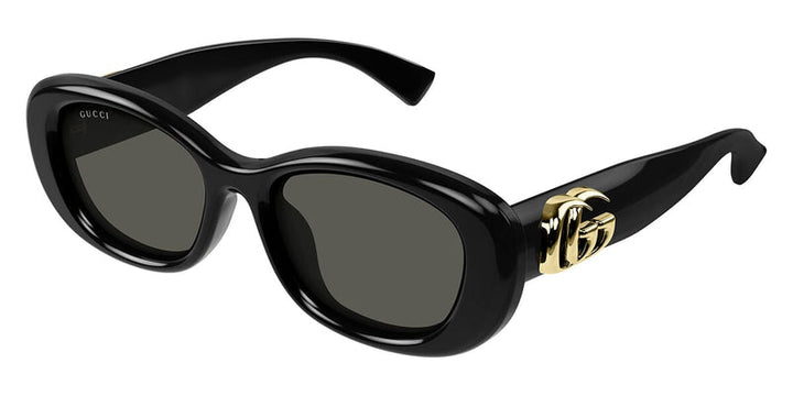 Gucci GG1829SK Oval Marmont Sunglasses in Black