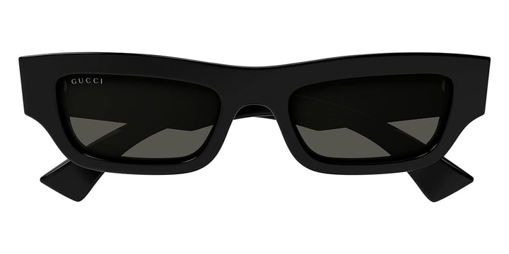 Gucci GG1839S Miami Black Slim Logo Sunglasses