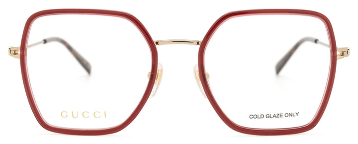 Gucci GG1850O Eyeglasses Frames in Burgundy Gold