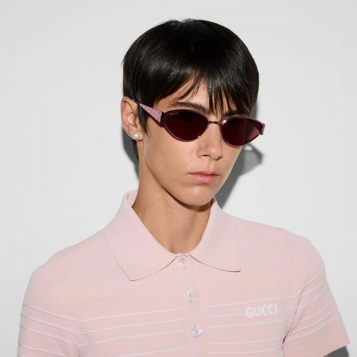 Gucci GG1853S Pink Cat Eye Sunglasses