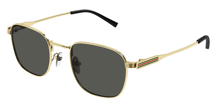 Gucci GG1876S Metal Sunglasses in Gold Grey
