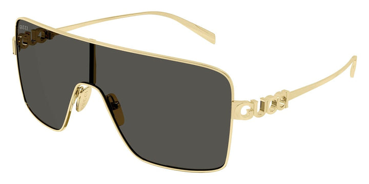 Gafas de sol extragrandes Gucci GG0817S con lentes grises 