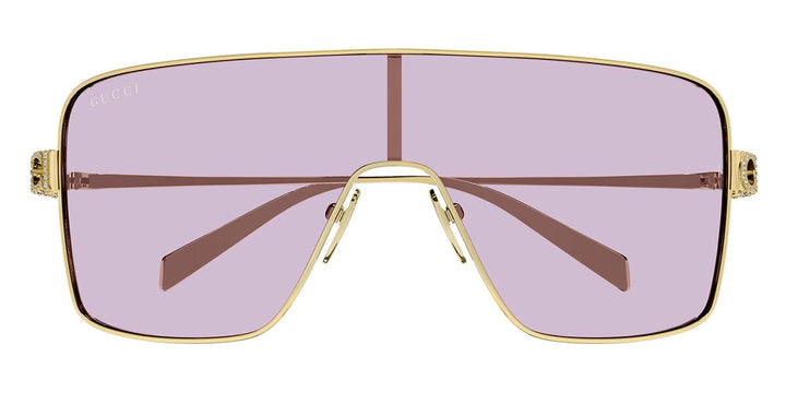 Gafas de sol extragrandes Gucci GG0817S con lentes grises 