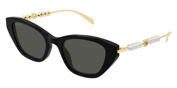 Gucci GG1257S Gafas de sol redondeadas con lentes marrones y rojos