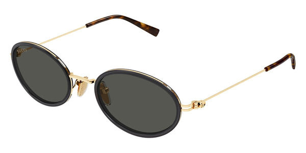 Gucci GG1980S Oval Sunglasses in Black