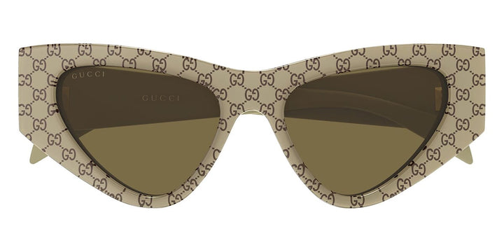 Gafas de sol extragrandes Gucci GG0817S con lentes grises 