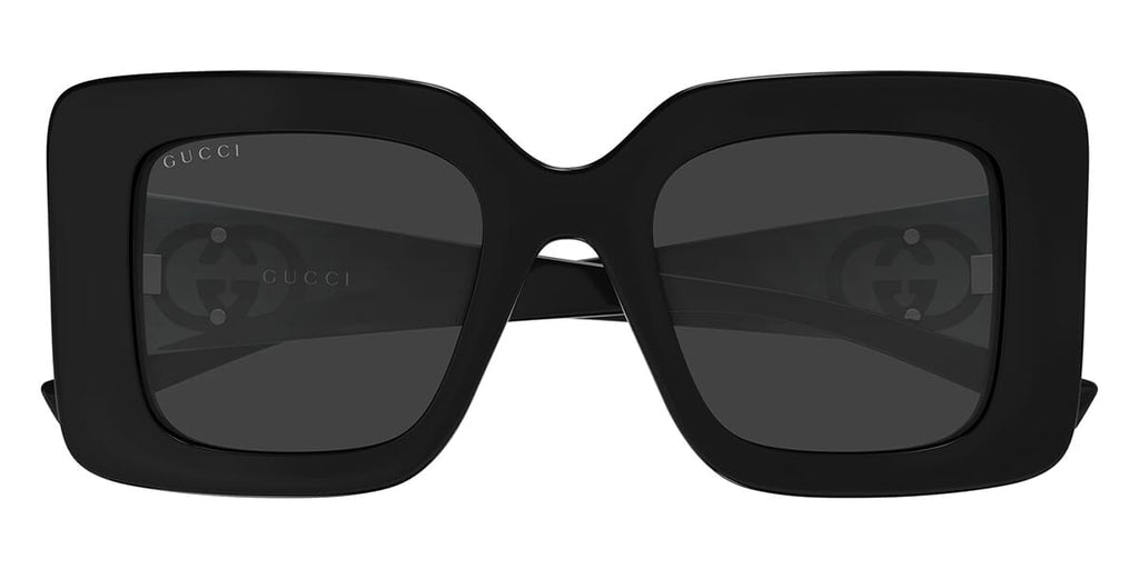 Gucci GG2025S Black Square Sunglasses