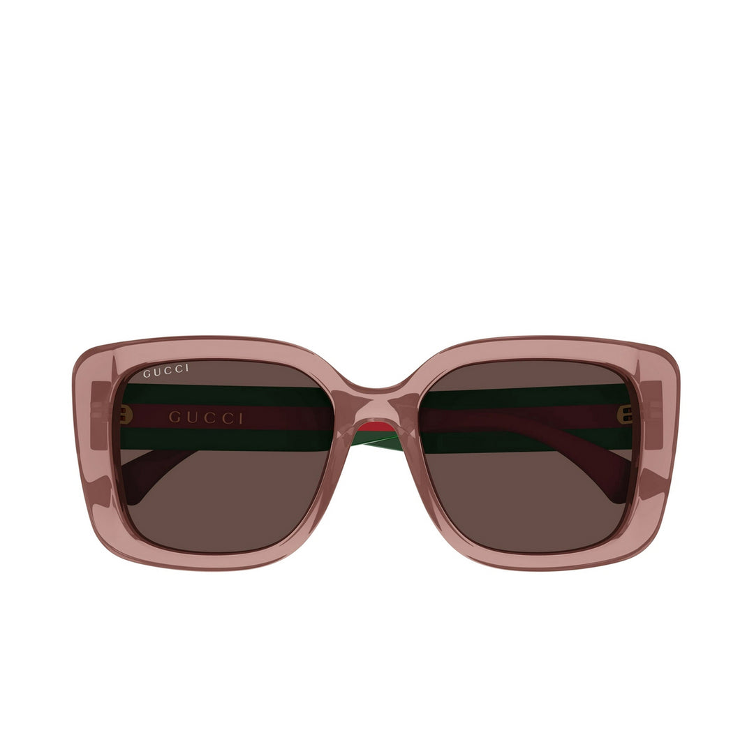 Gafas de sol extragrandes Gucci GG0817S con lentes grises 