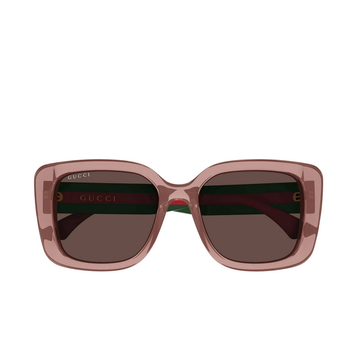 Gafas de sol extragrandes Gucci GG0817S con lentes grises 