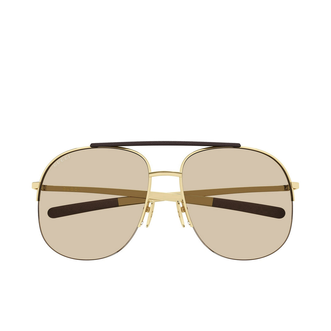 Gafas de sol extragrandes Gucci GG0817S con lentes grises 