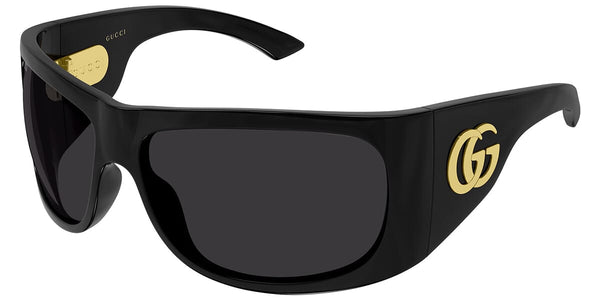 Gafas de sol con montura gruesa en marrón Gucci GG1338SK