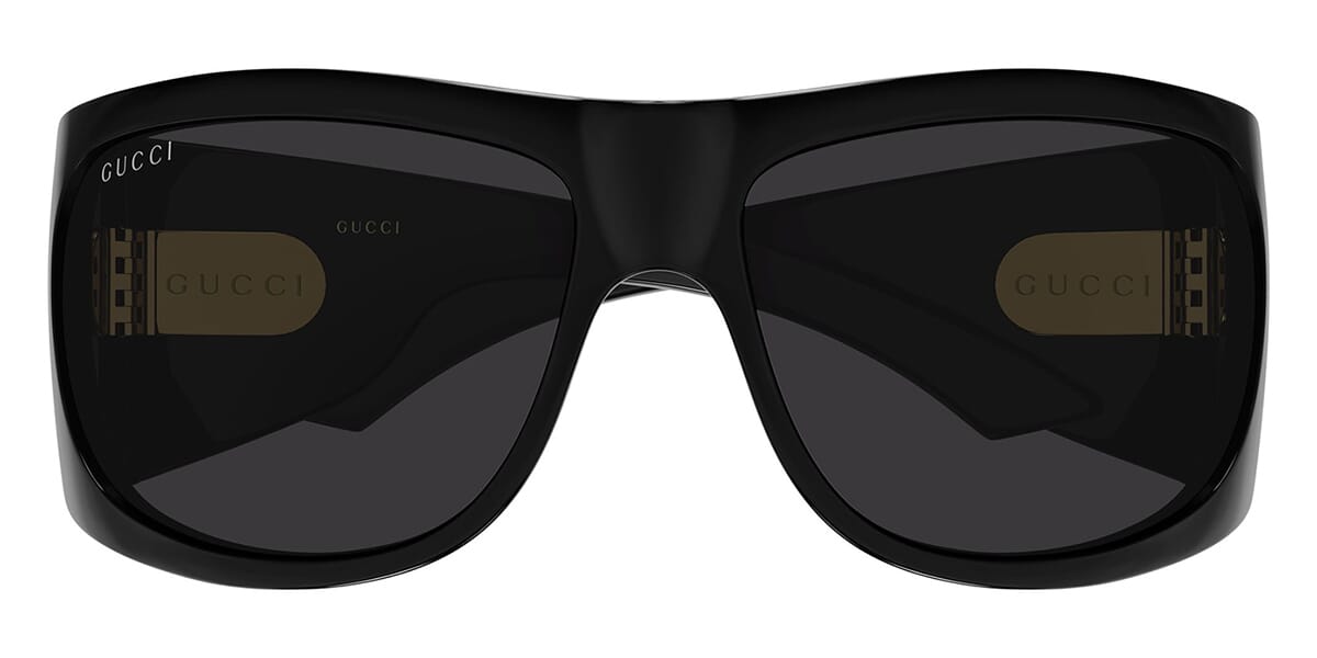 Gucci GG2170S Black Marmont Wrap Mask Sunglasses – Designer Daydream