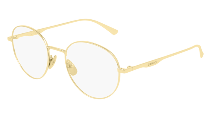Gucci GG0337O Gold Round Eyeglasses Frames
