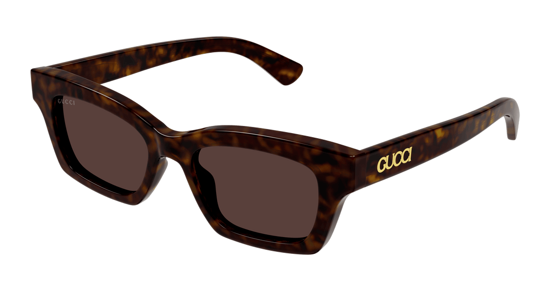 Gucci GG1790S Cat Eye Sunglasses in Havana Brown