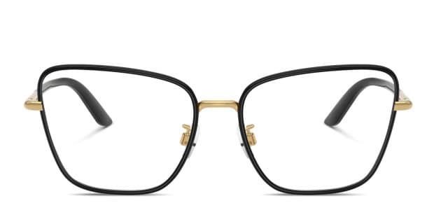 Dolce & Gabbana DG1359 Black Gold Cat Eye Frames