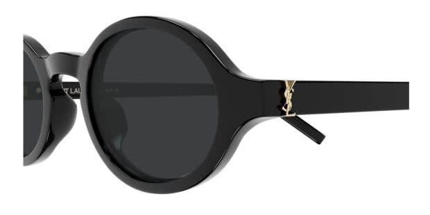 Saint Laurent SL M161 Oval Sunglasses in Black