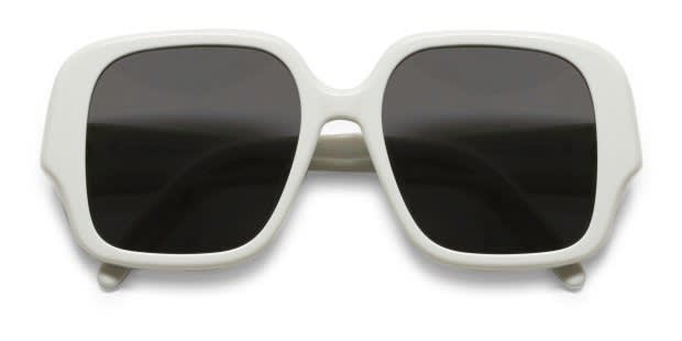 Loewe LW40134U Oversized Square Sunglasses in White