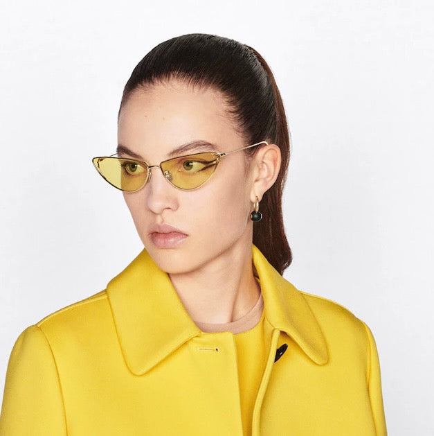 Dior MissDior B1U Sunglasses in Gold Yellow