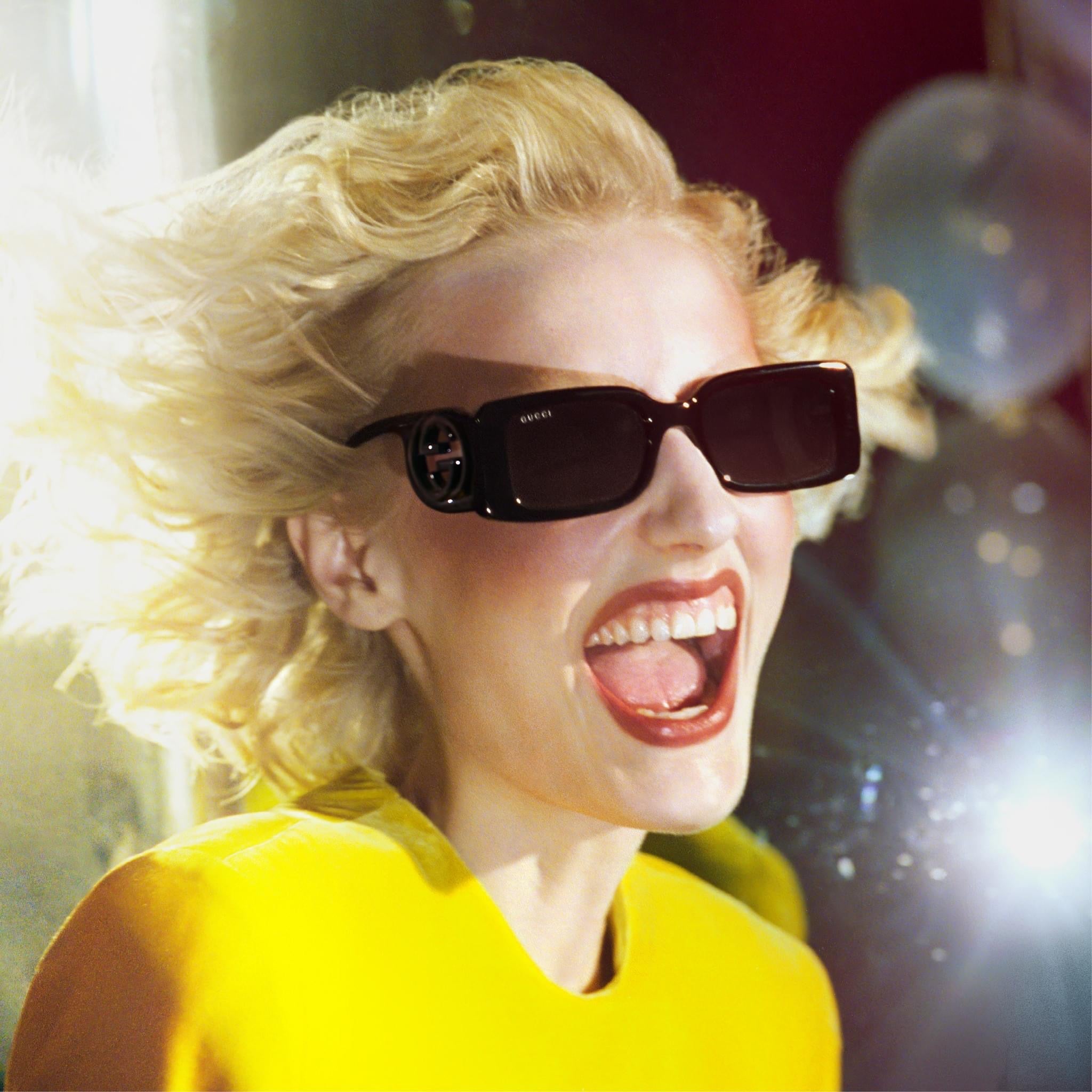 Gucci GG1325S Slim Sunglasses in Black – Designer Daydream