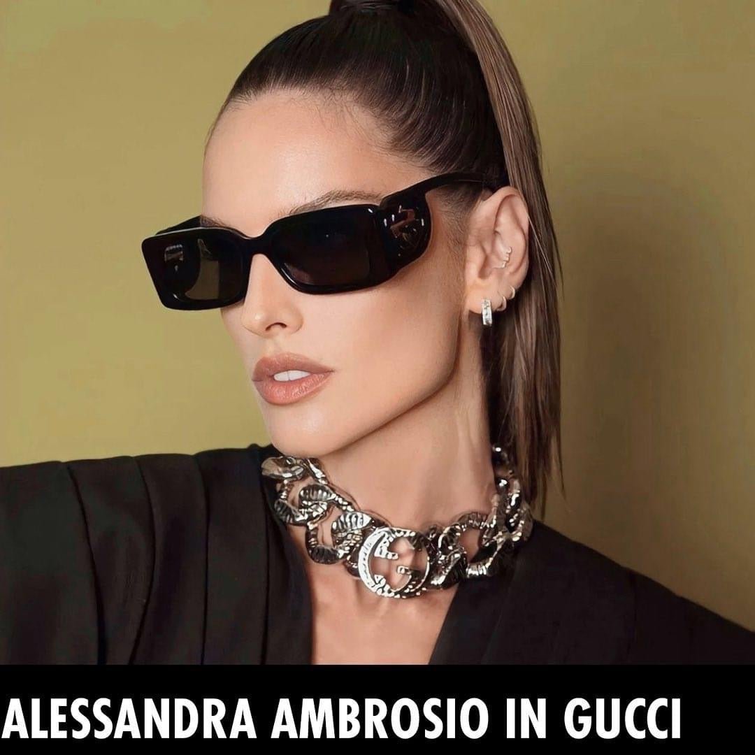 Gucci GG1325S Slim Sunglasses in Black