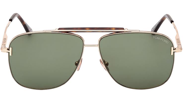 Gafas de sol Tom Ford Jaden TF1017 en oro rosa
