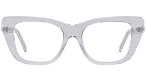 Givenchy GV50047I Transparent Grey Pearl Cat Eye Frames