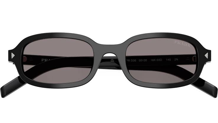 Prada PR D06S Sunglasses in Black