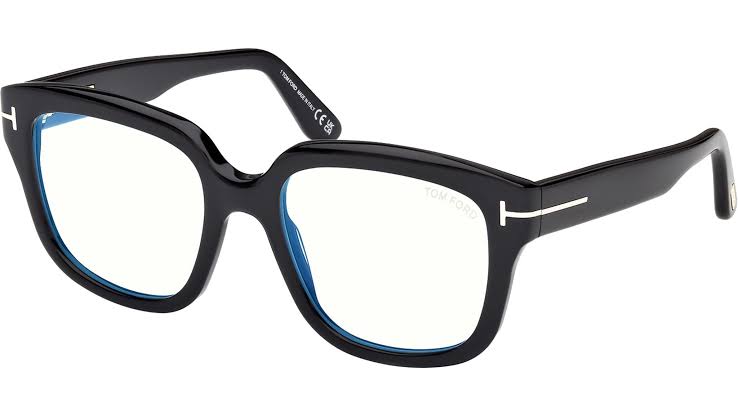 FT6094-B Black Square Bluelight Frames