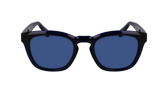 Salvatore Ferragamo SF225S gafas de sol azules sin montura