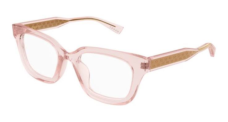 Monturas estilo ojo de gato Gucci GG1334O en negro 
