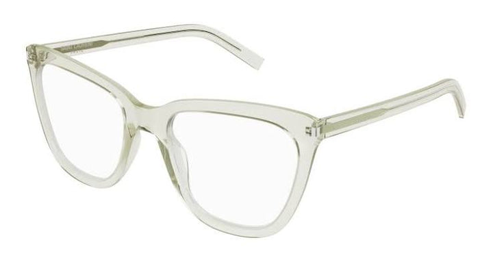 Monturas de anteojos Saint Laurent SL291 Mica Cat Eye en marrón