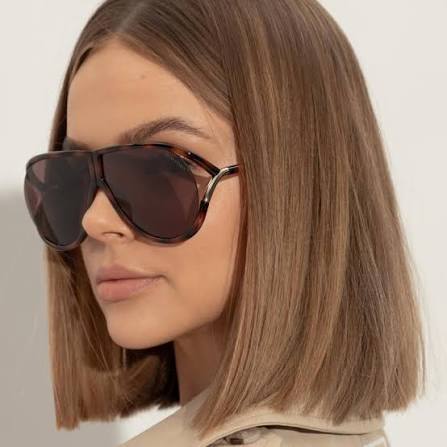 Tom Ford Axel FT1197 Aviator Sunglasses in Havana Brown - Product Image 3 - Designer Daydream