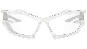 Givenchy GV40049U Cut Mask Sunglasses in Clear