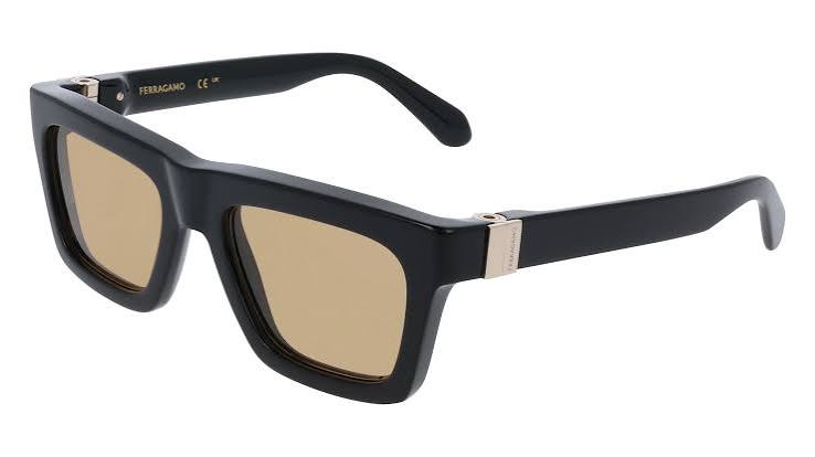 Salvatore Ferragamo SF2071S Black Square Sunglasses
