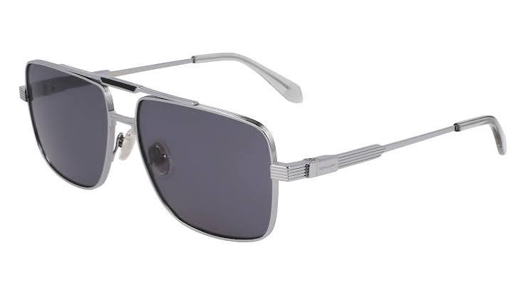 Salvatore Ferragamo SF225S gafas de sol azules sin montura