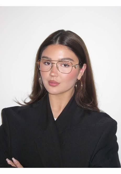 Prada PR B50V Pilot Eyeglasses Frames in Gold