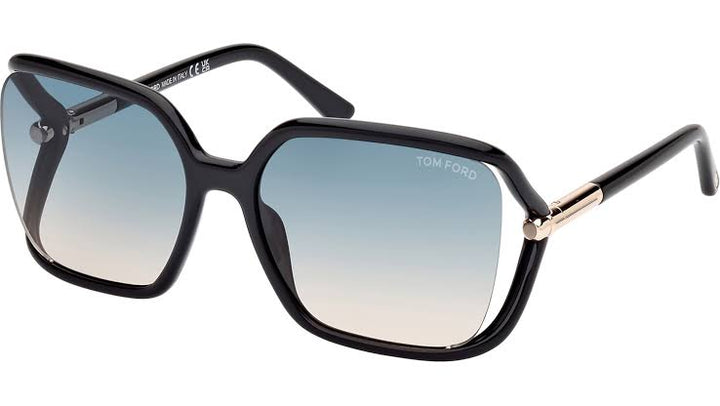 Tom Ford Solange FT1089 Black Oversized Sunglasses