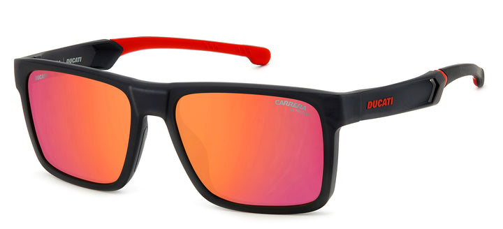 Carrera Ducatti 021/S Sunglasses in Black Red Mirror