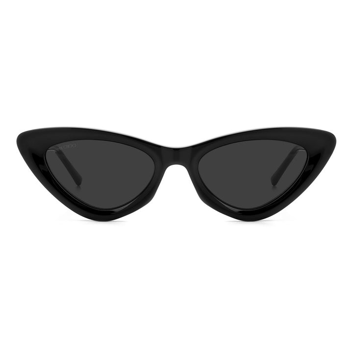 Jimmy Choo Addy Cat Eye Sunglasses in Black