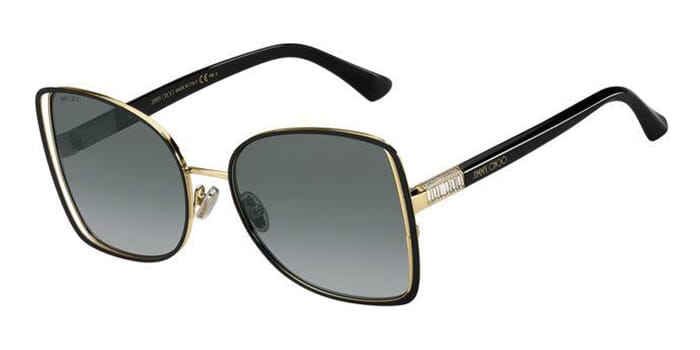 Jimmy Choo Frieda Sunglasses in Gold Black