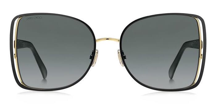 Jimmy Choo Frieda Sunglasses in Gold Black