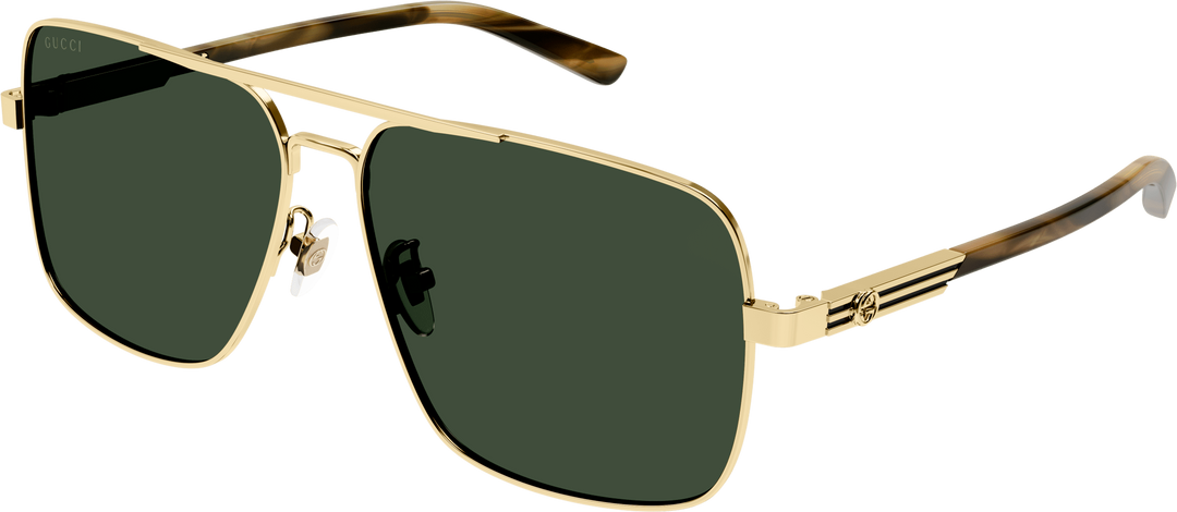 Gafas de sol de aviador doradas Gucci GG1289S