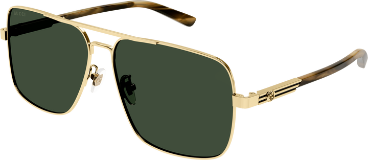 Gafas de sol de aviador doradas Gucci GG1289S