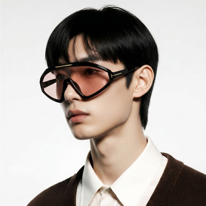 Tom Ford Lorna FT1121 Black Orange Sunglasses - Product Image 4 - Designer Daydream