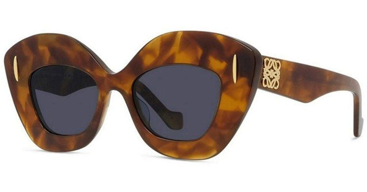 Loewe LW40127I Anagram Sunglasses in Havana Brown