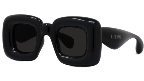 Loewe LW40098I Inflated Square Sunglasses in Black – Designer Daydream