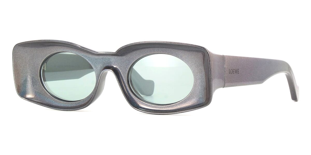 Loewe LW40033I Paula's Ibiza Sunglasses in Iridescent Grey