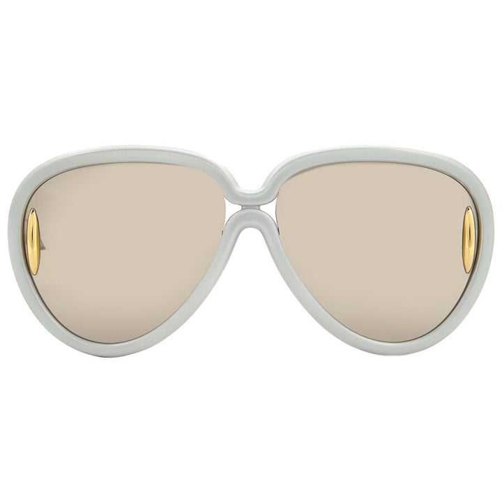 Loewe LW40132I Paula's Ibiza Sunglasses in Light Grey Mirror