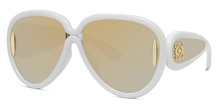 Loewe LW40132I Paula's Ibiza Sunglasses in Light Grey Mirror